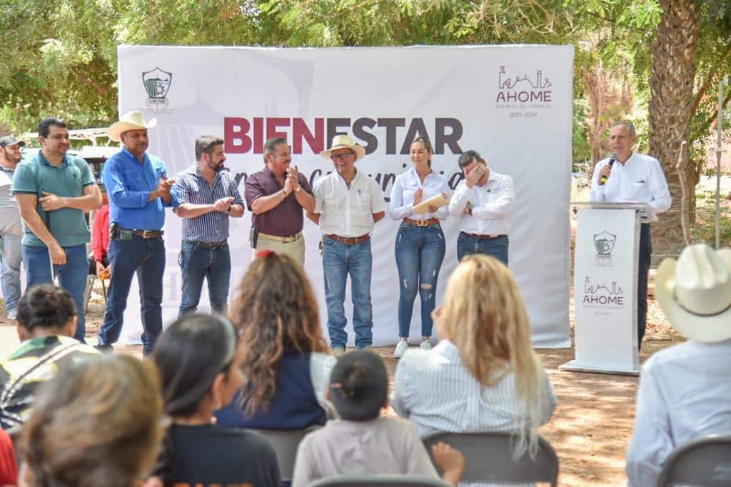 Ayuntamiento de Ahome, se traslada hasta la sindicatura Heriberto Valdez Romero para ofrecer los servicios del programa “Bienestar en tu comunidad”.