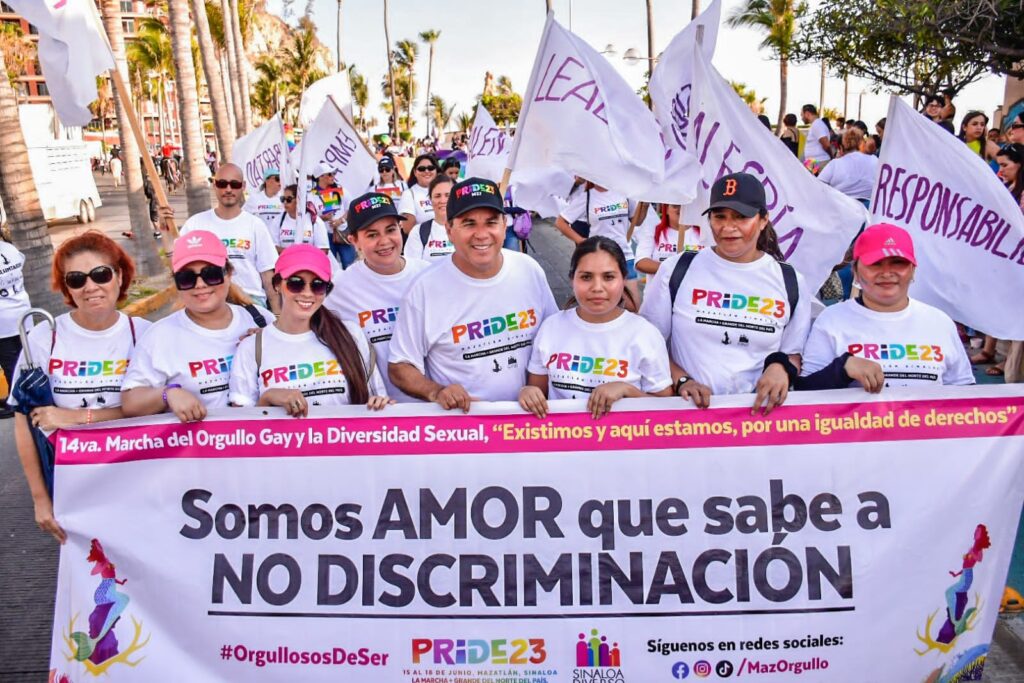 Mazatlán se pinta de colores con la 14 Marcha del Orgullo Gay y la Diversidad Sexual