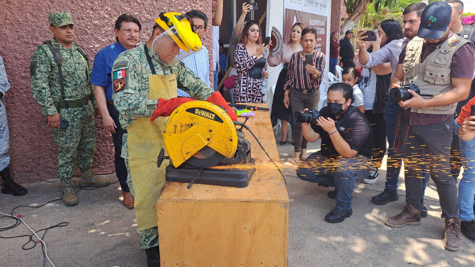 canje de armas