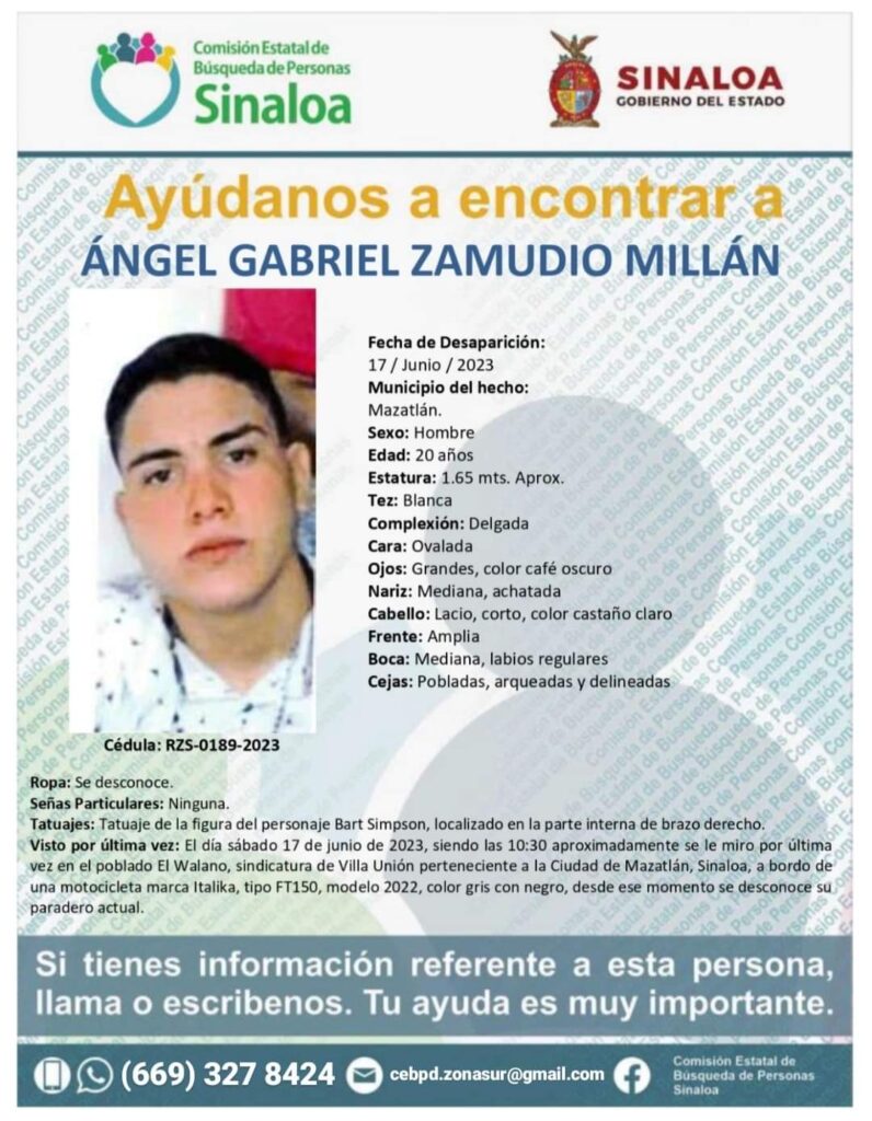 Desaparecen tres personas en Mazatlán