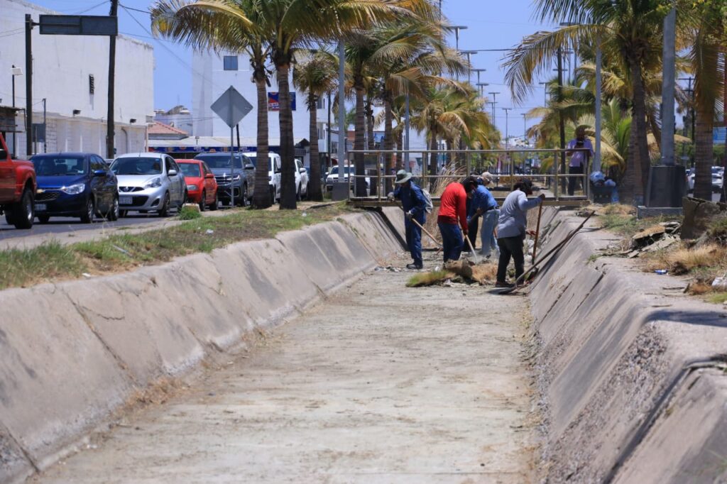 Limpieza pluvial Mazatlán