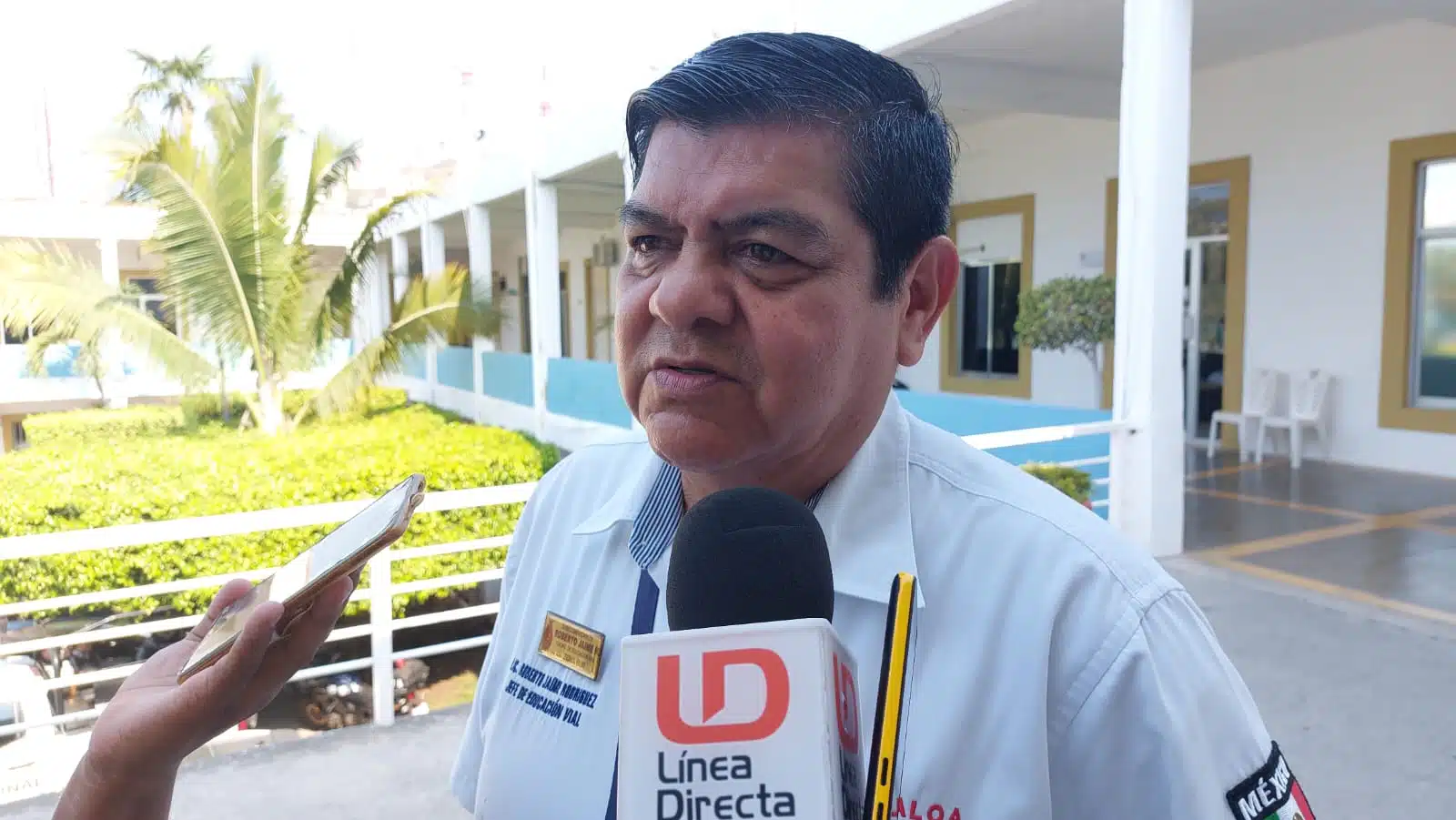 coordinador de Educación Vial en Mazatlán, Roberto Jaime Rodríguez