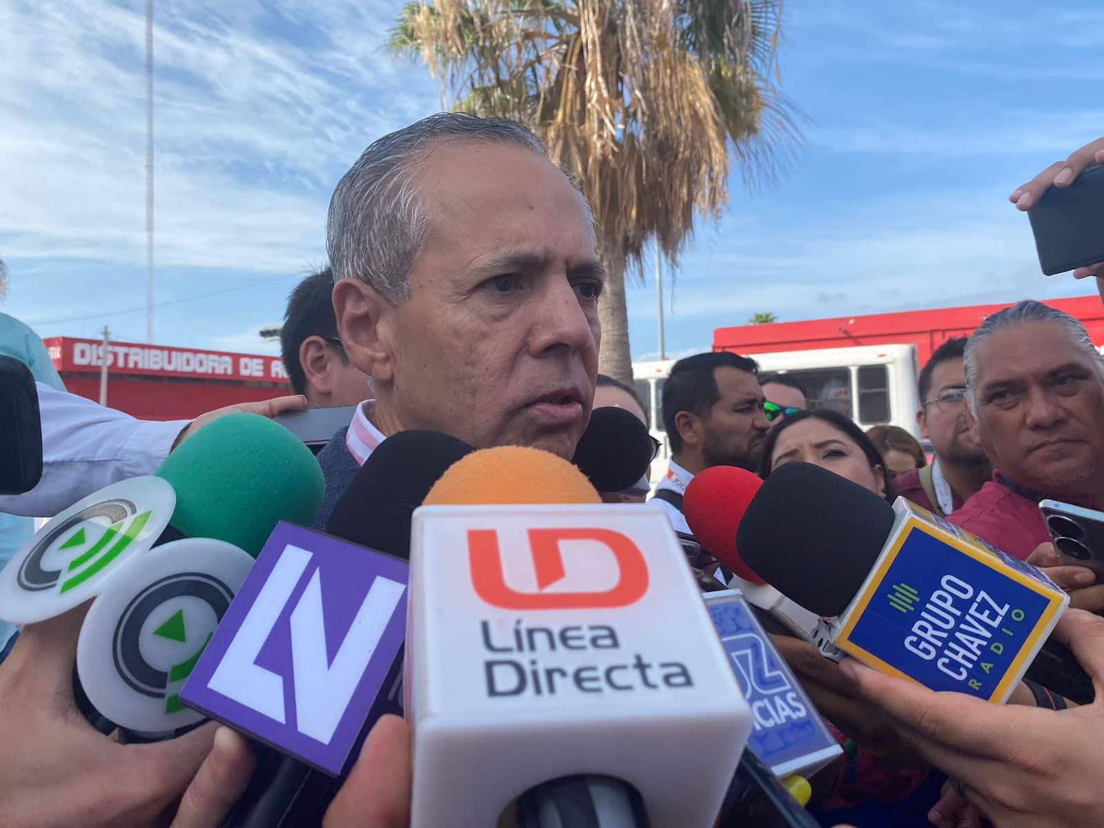 Gerardo Vargas reacciona a la visita de Ricardo Monreal a la ciudad de Los Mochis