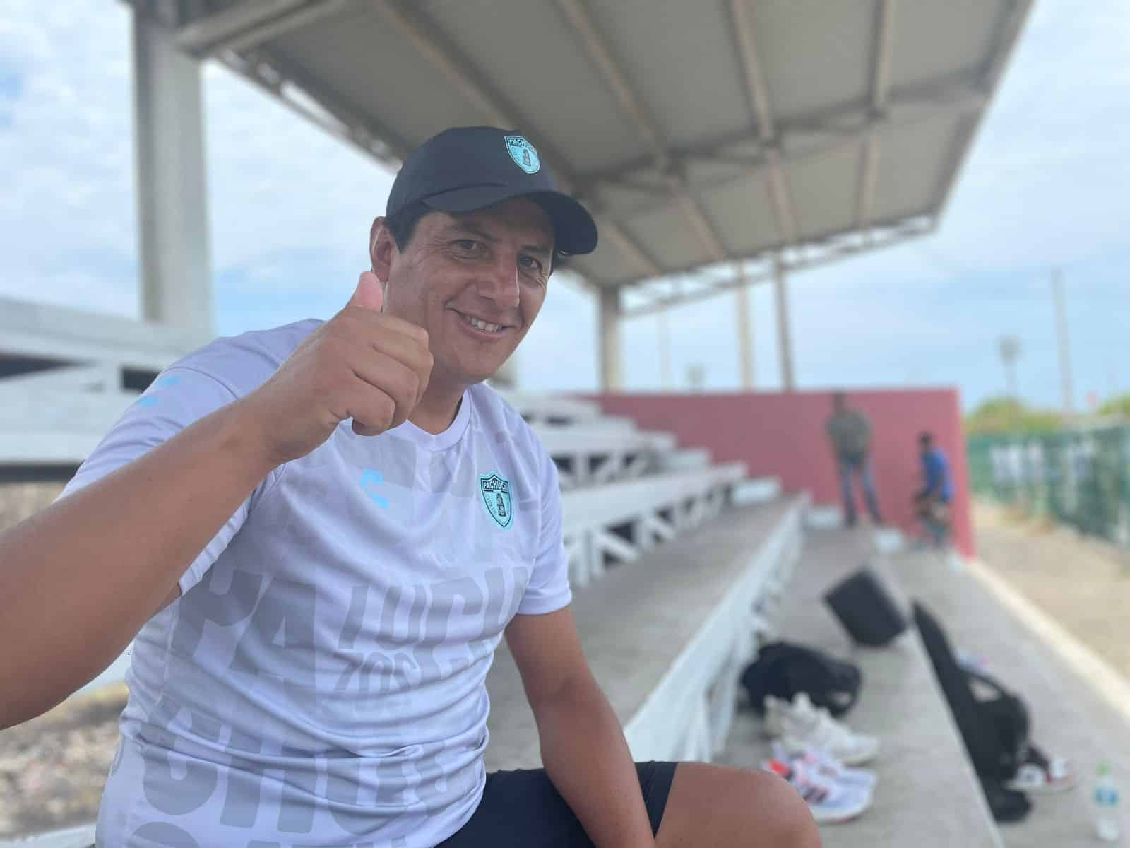 Claudio Aguilera, director de Fuerzas Básicas del club hidalguense