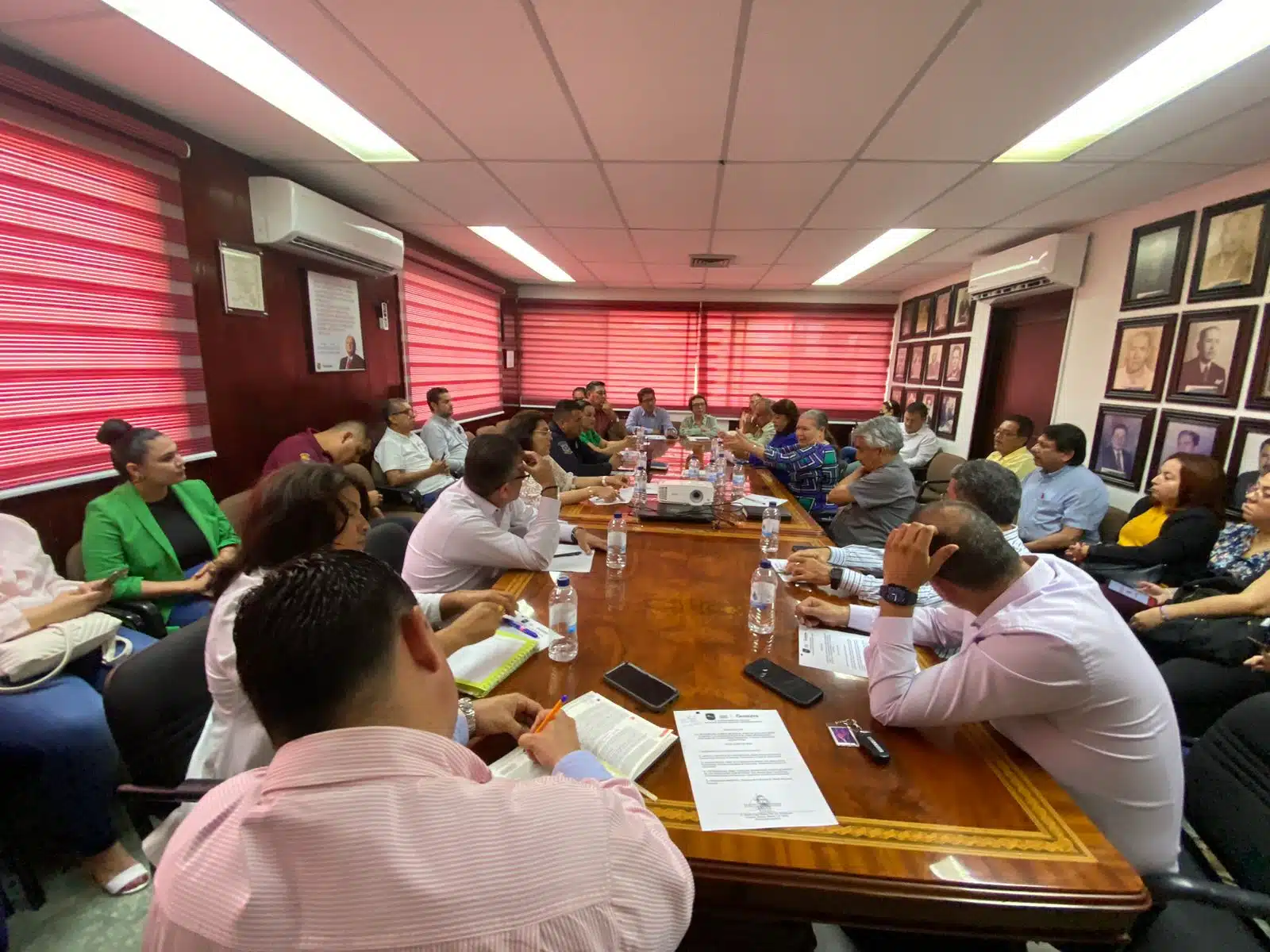 Reunión del Comité Municipal de las adicciones en Guasave.