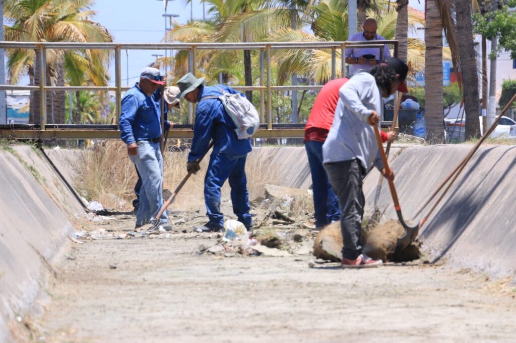 Limpieza pluvial Mazatlán