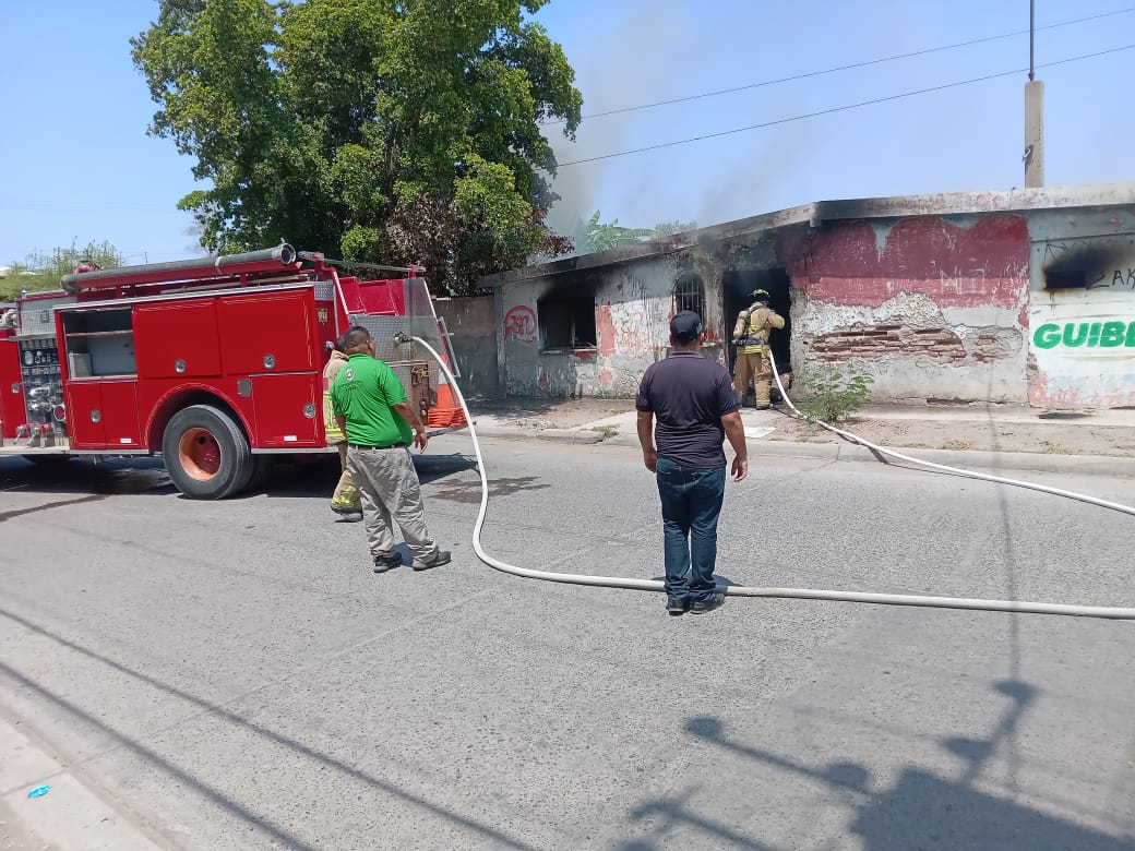 INCENDIO EN LOS MOCHIS