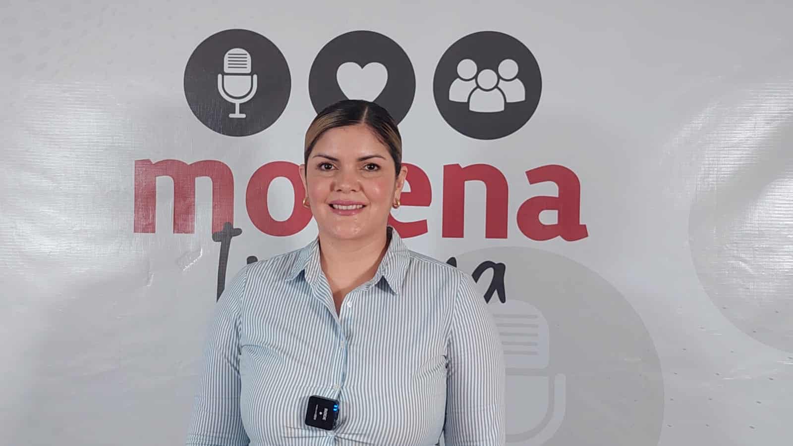 presidenta de Morena en Sinaloa, Merary Villegas Sánchez