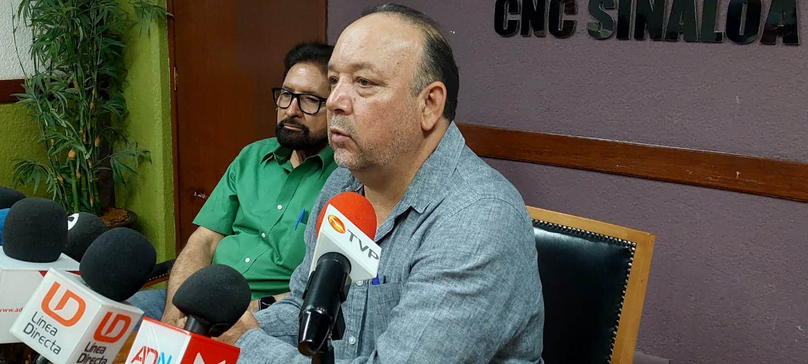 Presidente de la Liga de Comunidades Agrarias en Sinaloa, Miguel Ángel López Miranda.