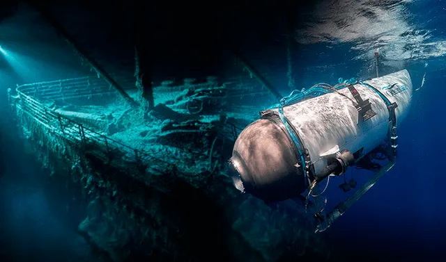 ¡Cerca del Titanic! Localizan escombros en zona de búsqueda donde desapareció el sumergible Titán