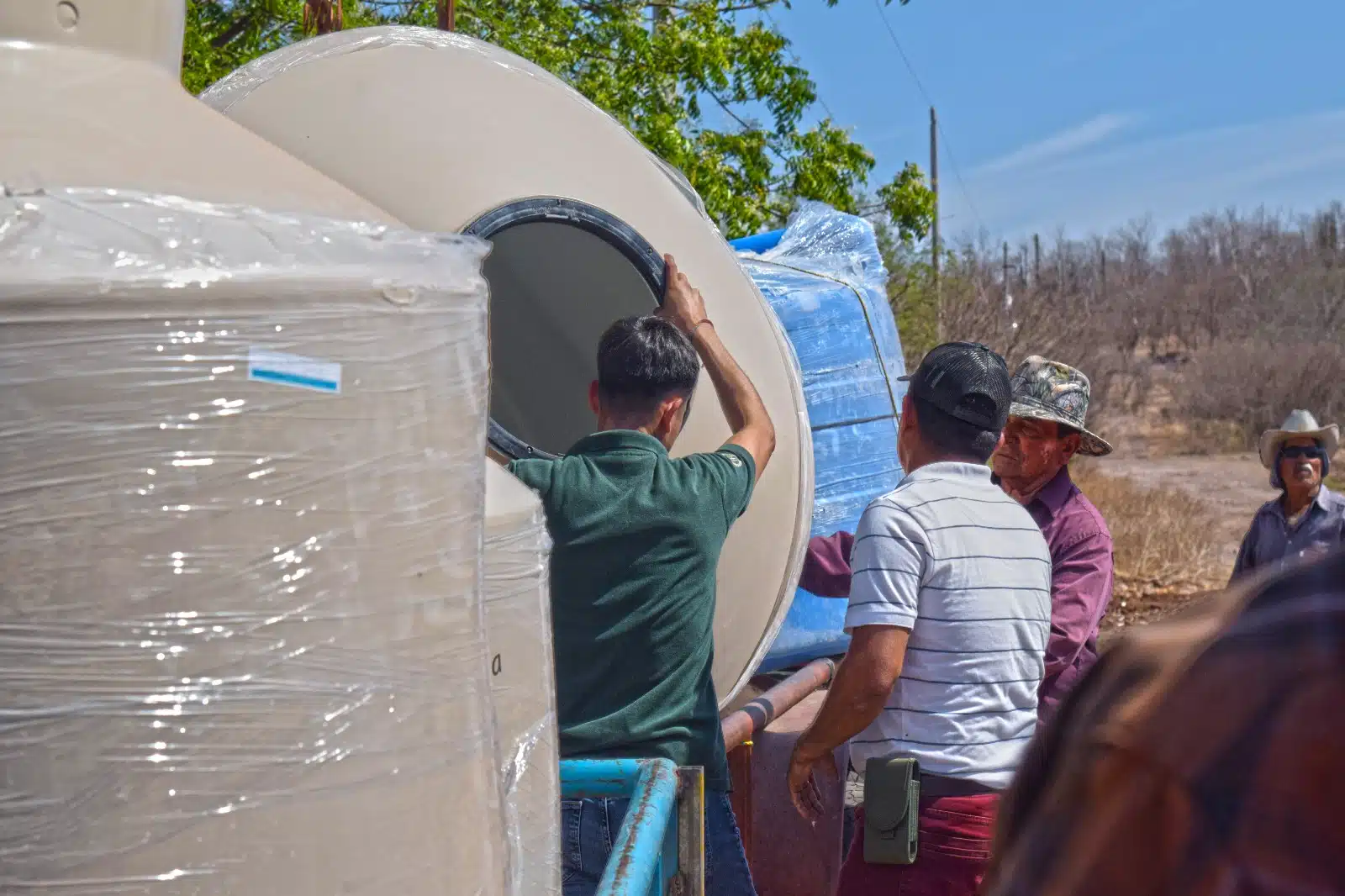 tanques almacenadores de agua potable