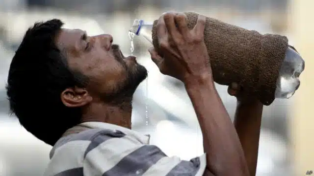 ¡Insoportable! Intenso calor en la India deja a 96 personas sin vida