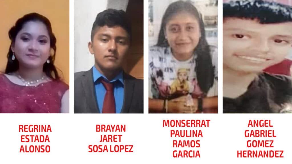 ¡Se buscan! Cuatro menores de edad están desaparecidos en Tabasco los has visto