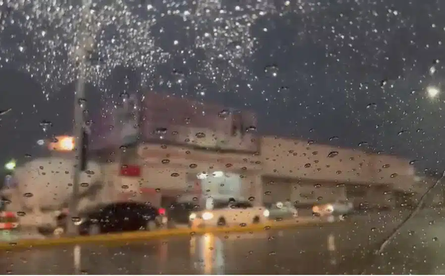 Lluvia en Culiacán
