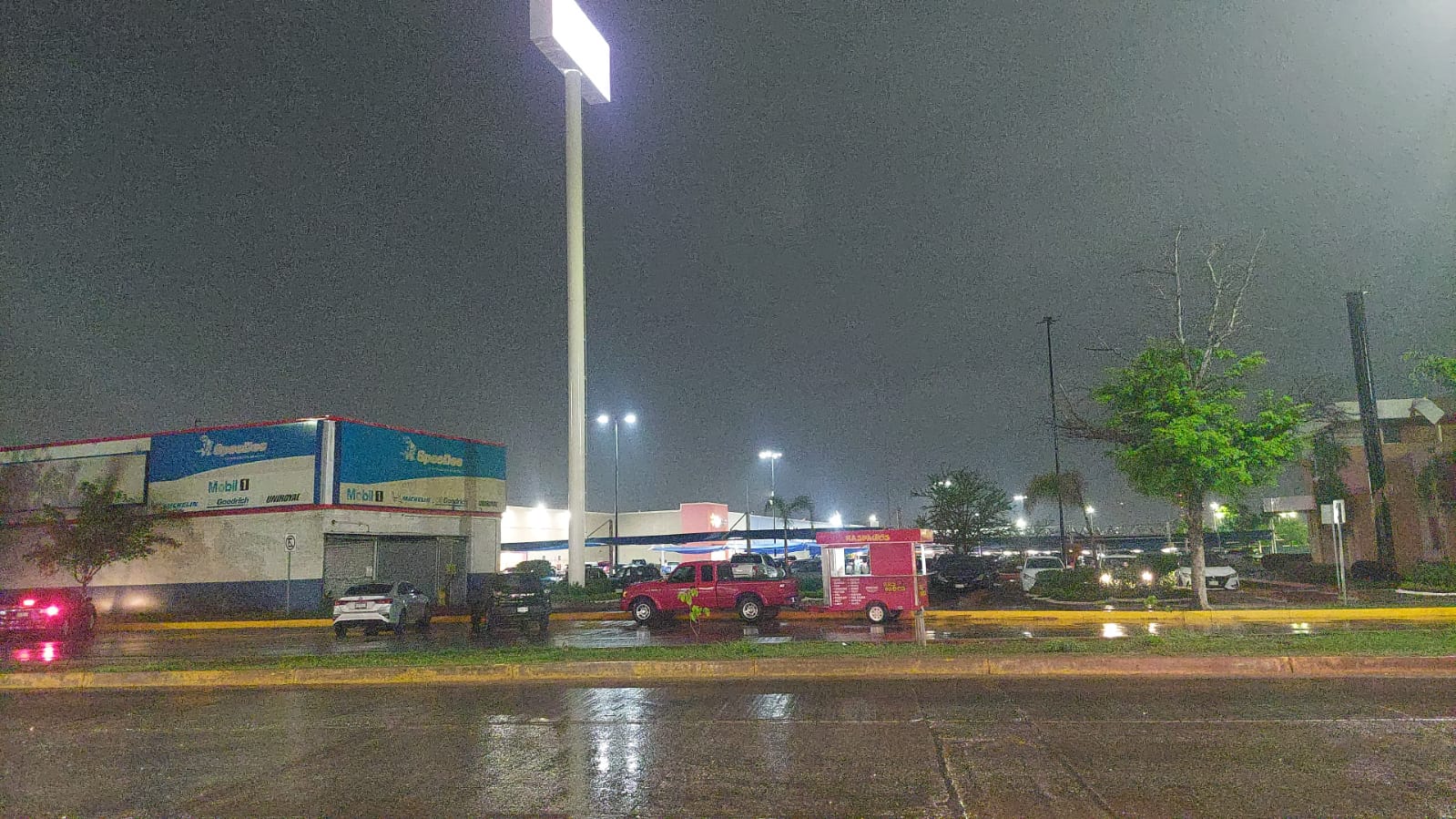Lluvia en Culiacán