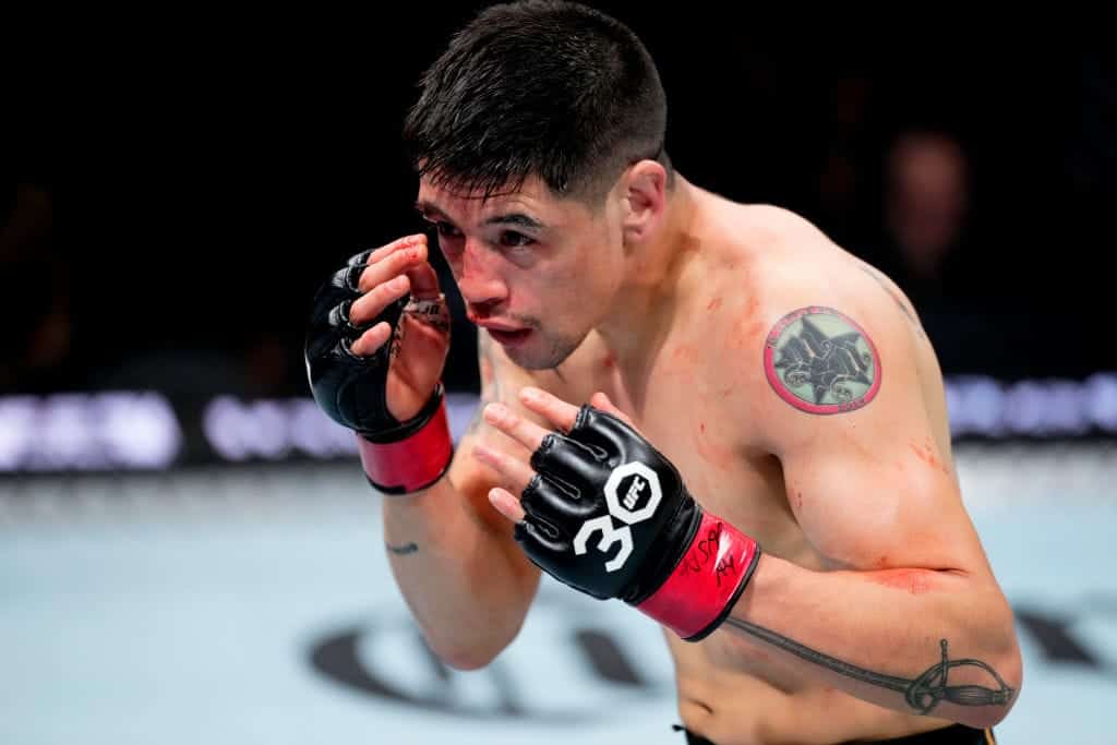 Brandon Moreno en combate