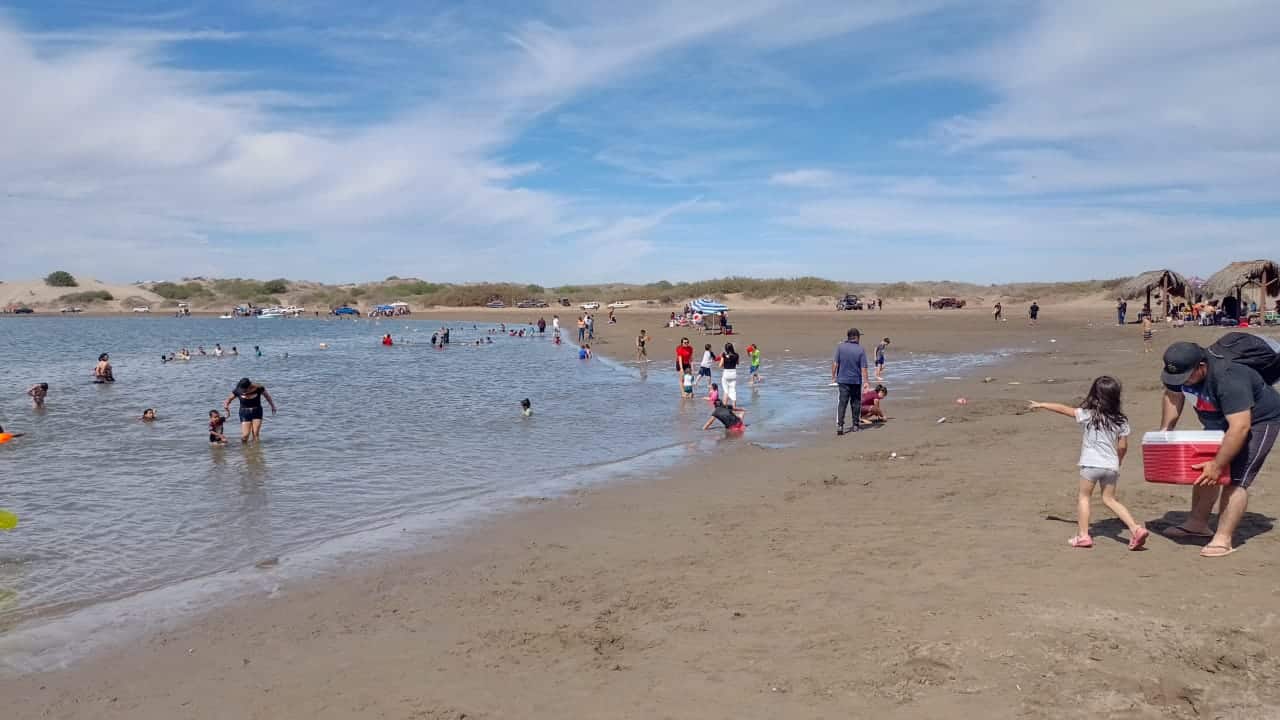 Personas en la playa