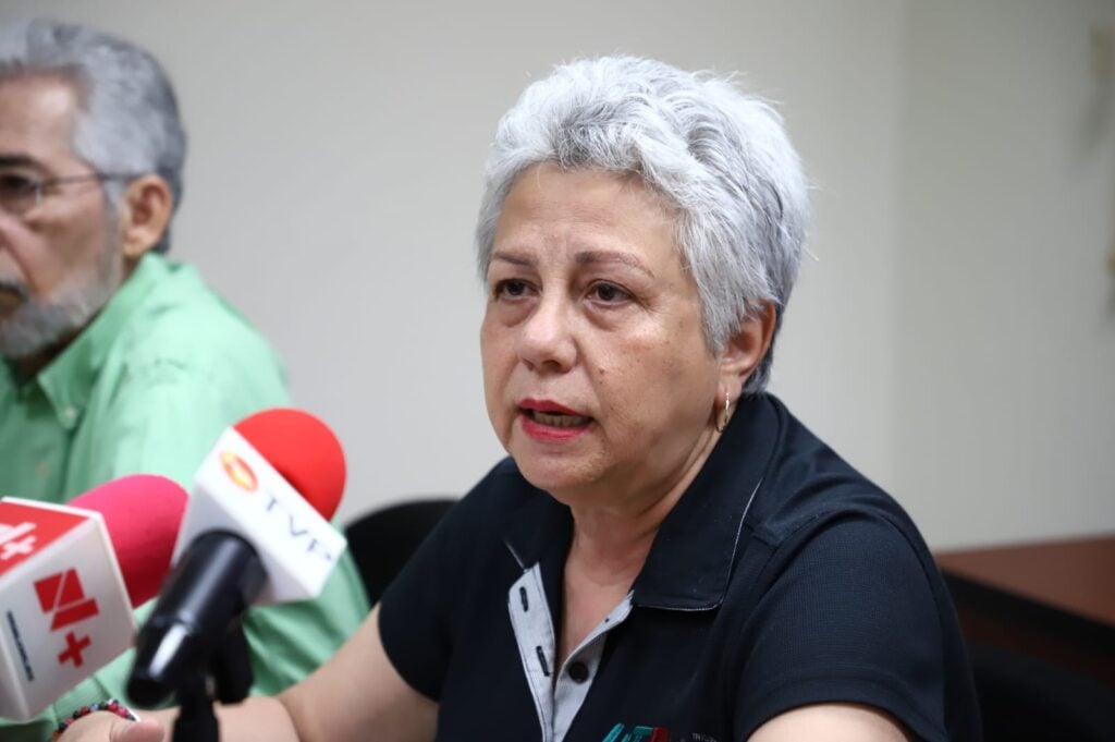 directora de la universidad Tecnológica de Culiacán, Ana Lucía Escobar Chávez.