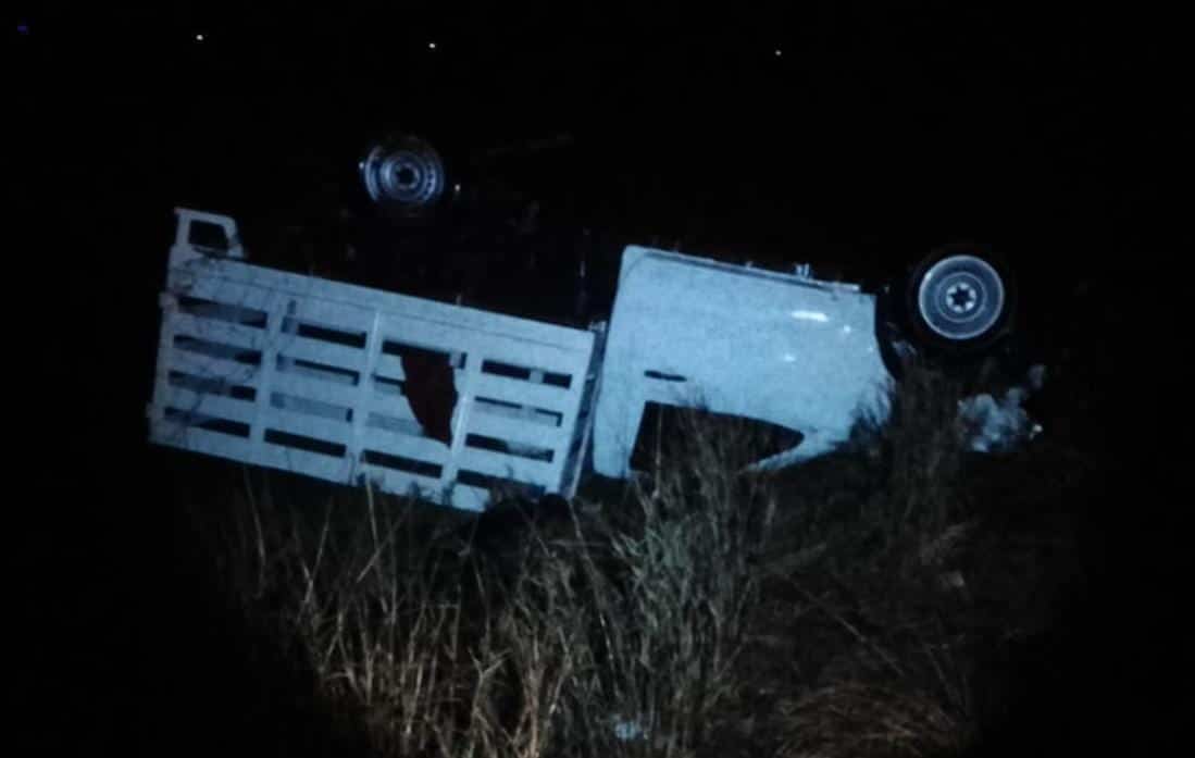 Accidente volcadura
