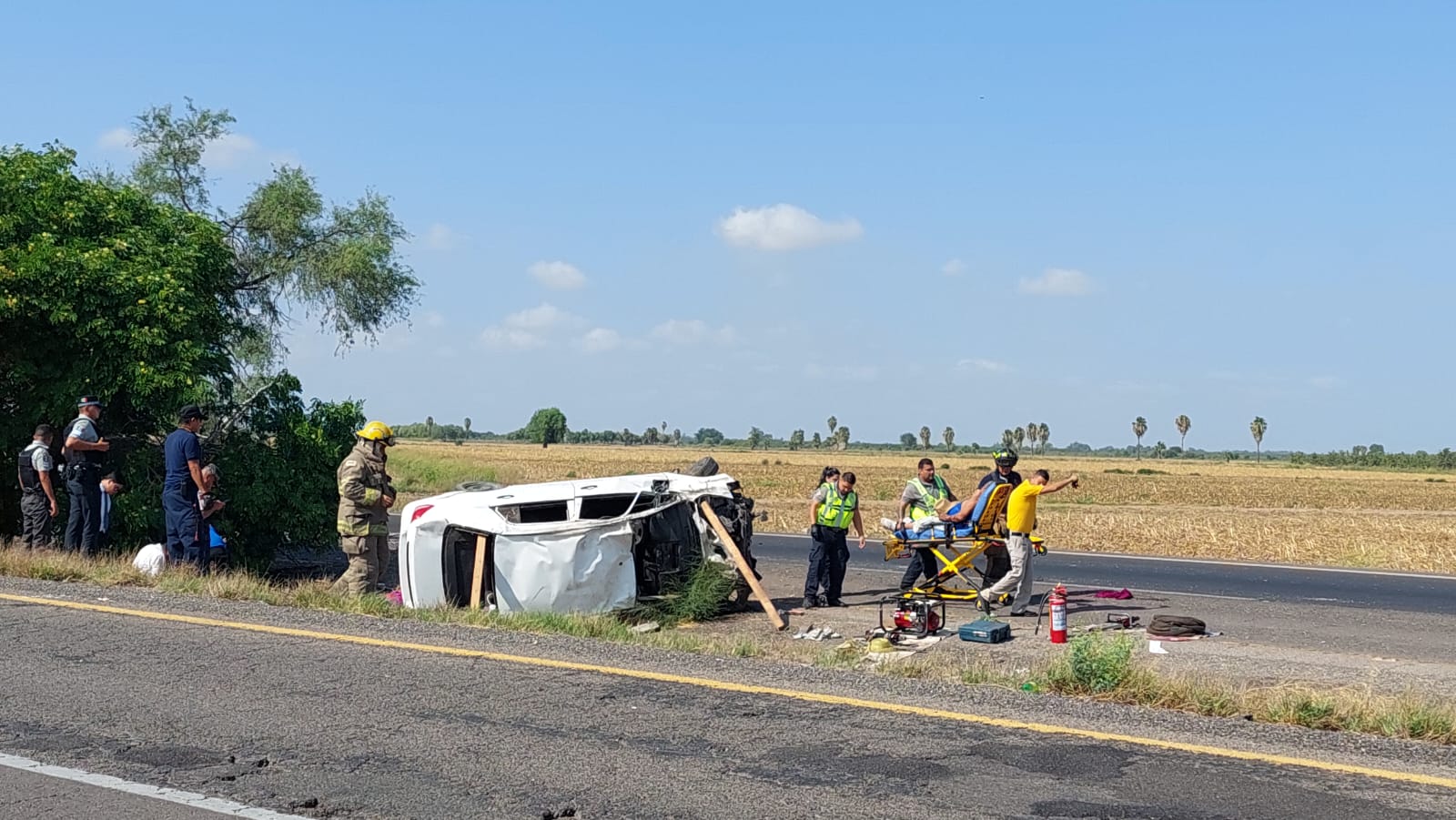 Accidente en Ahome