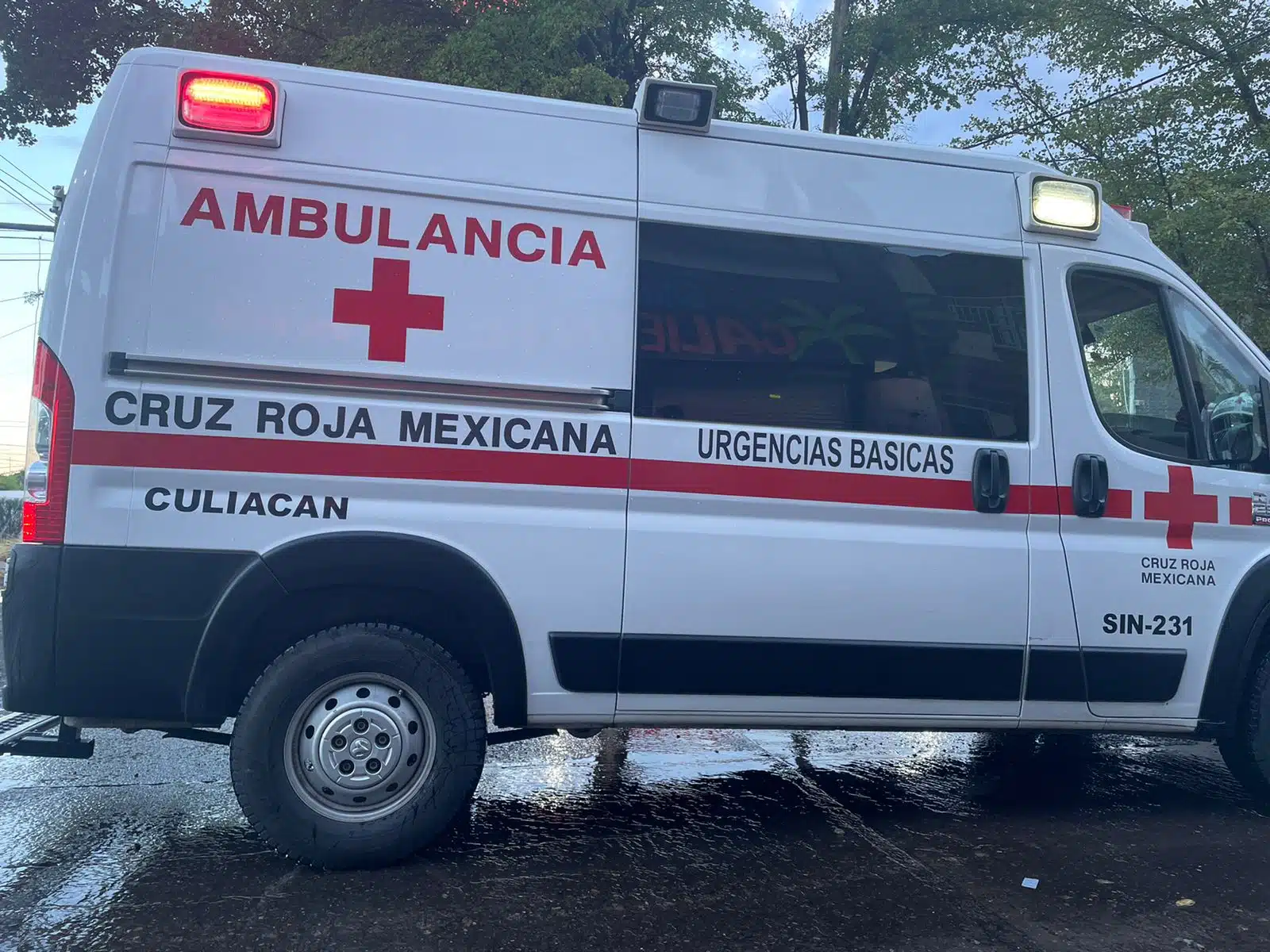 Ambulancia de Cruz Roja