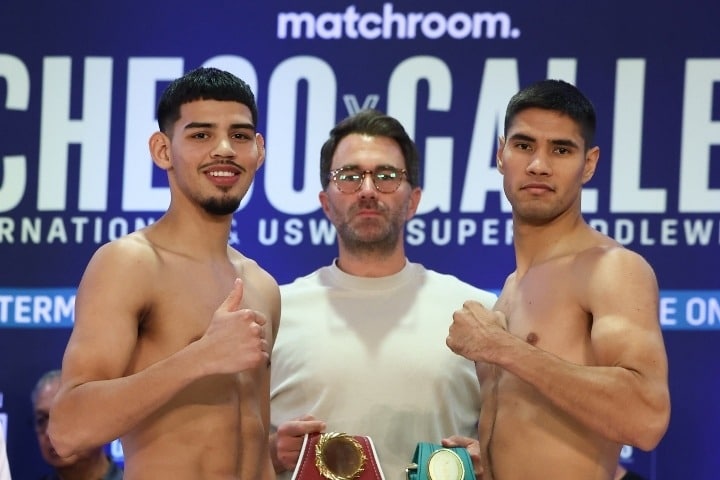 listos para la guerra el sinaloense "Meño" Gallegos y el norteamericano Diego Pacheco