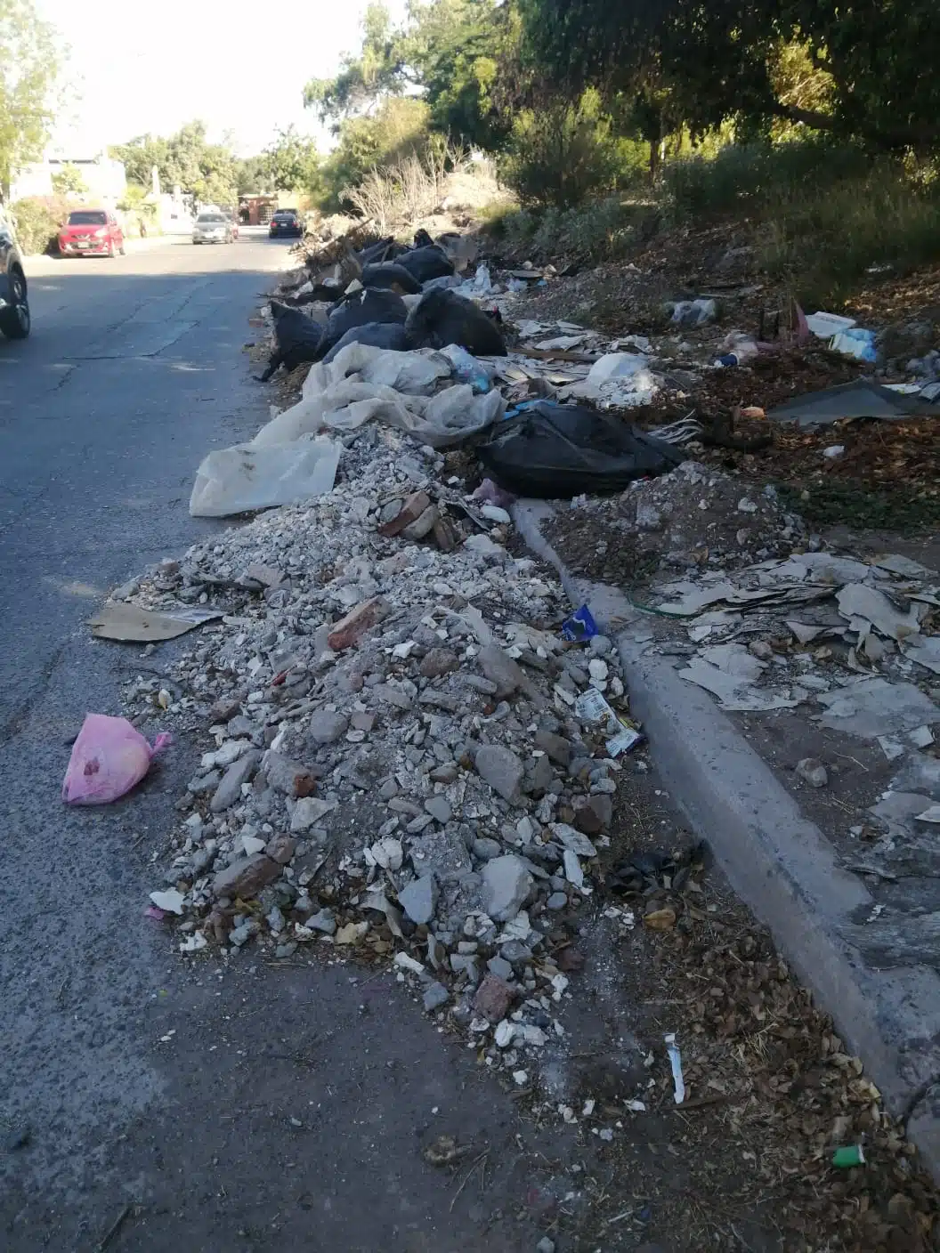 Con esta basura la afectación por una inundación por ser mayor .