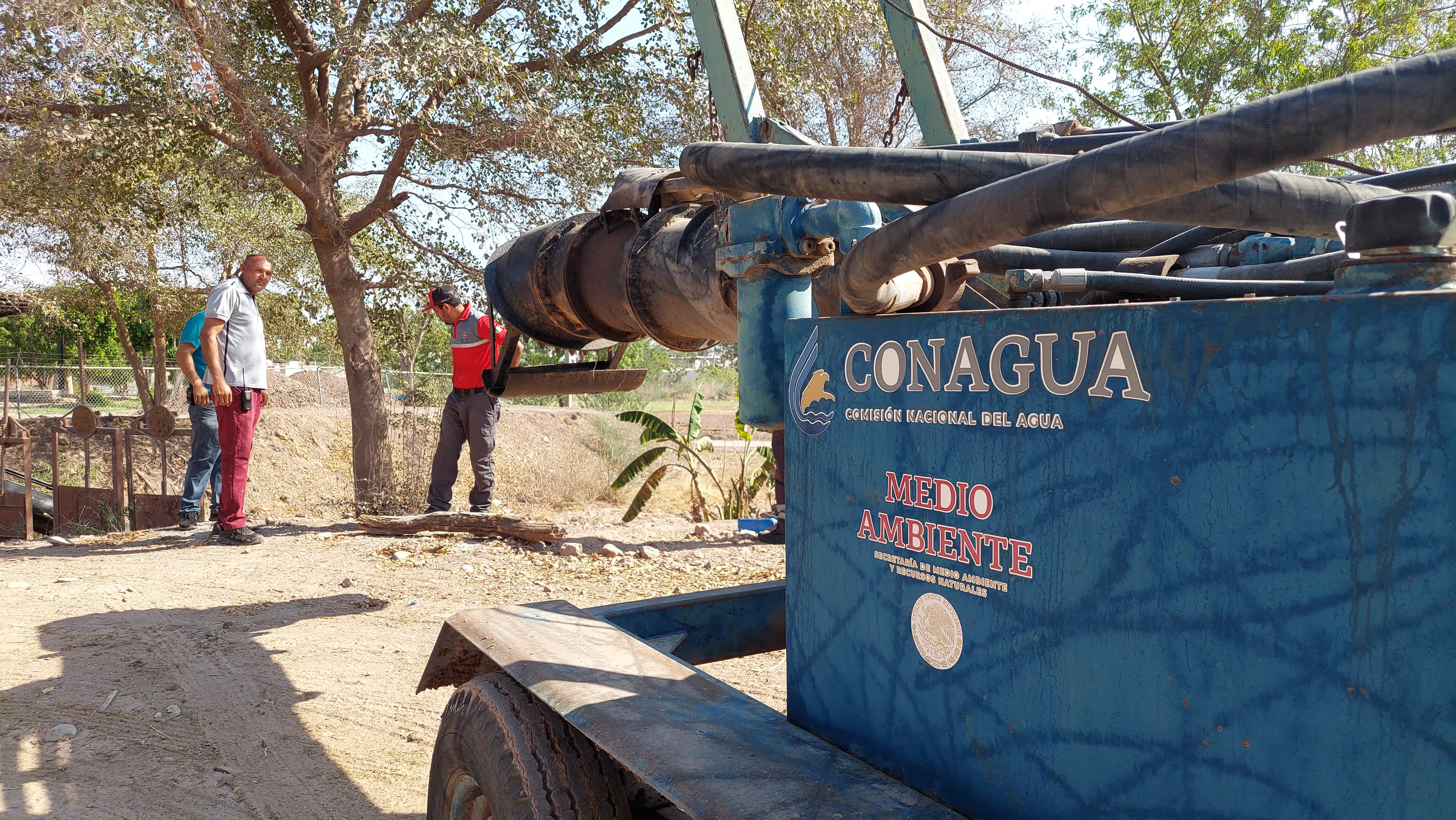 Bomba de agua de la Conagua