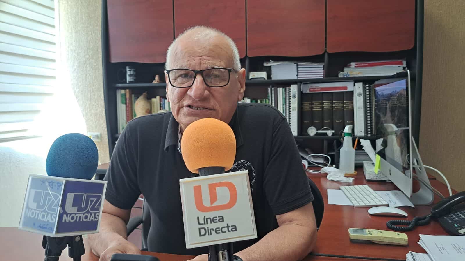 gerente de la Junta de Sanidad Vegetal del Valle del Fuerte, Francisco Javier Orduño Cota.