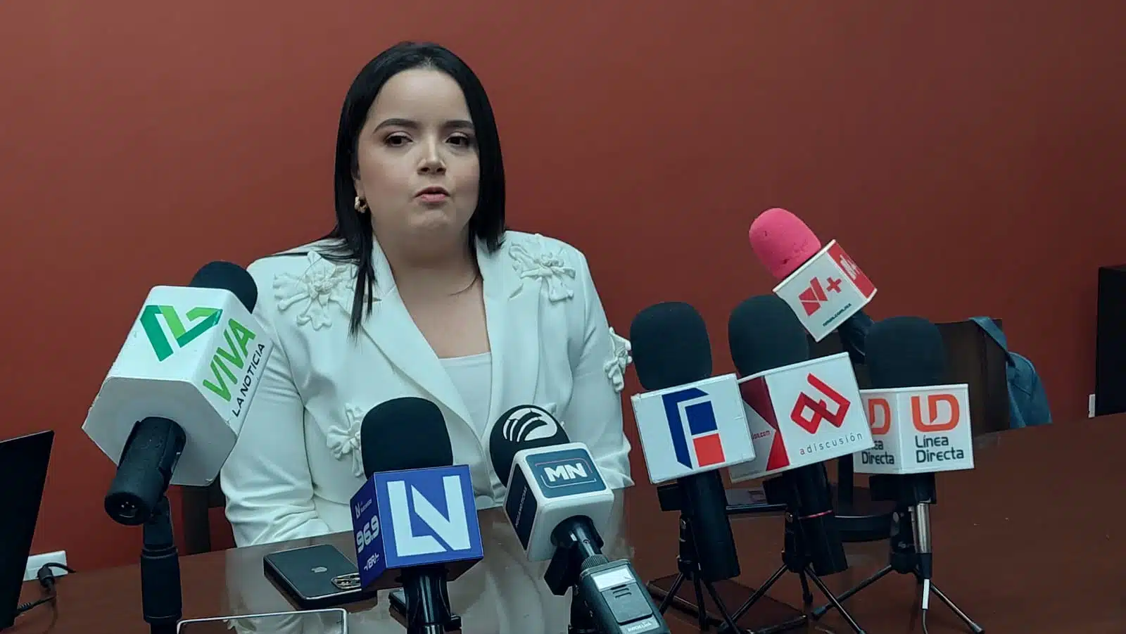 Cinthia Valenzuela Langarica, coordinadora del grupo parlamentario del tricolor en el Congreso de Sinaloa