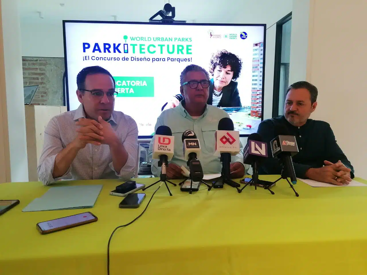 CONFERENCIA SOBRE EL LANZAMIENTO DEL CONCURSO INTERNACIONAL DE DISEÑOS PARA PARQUES