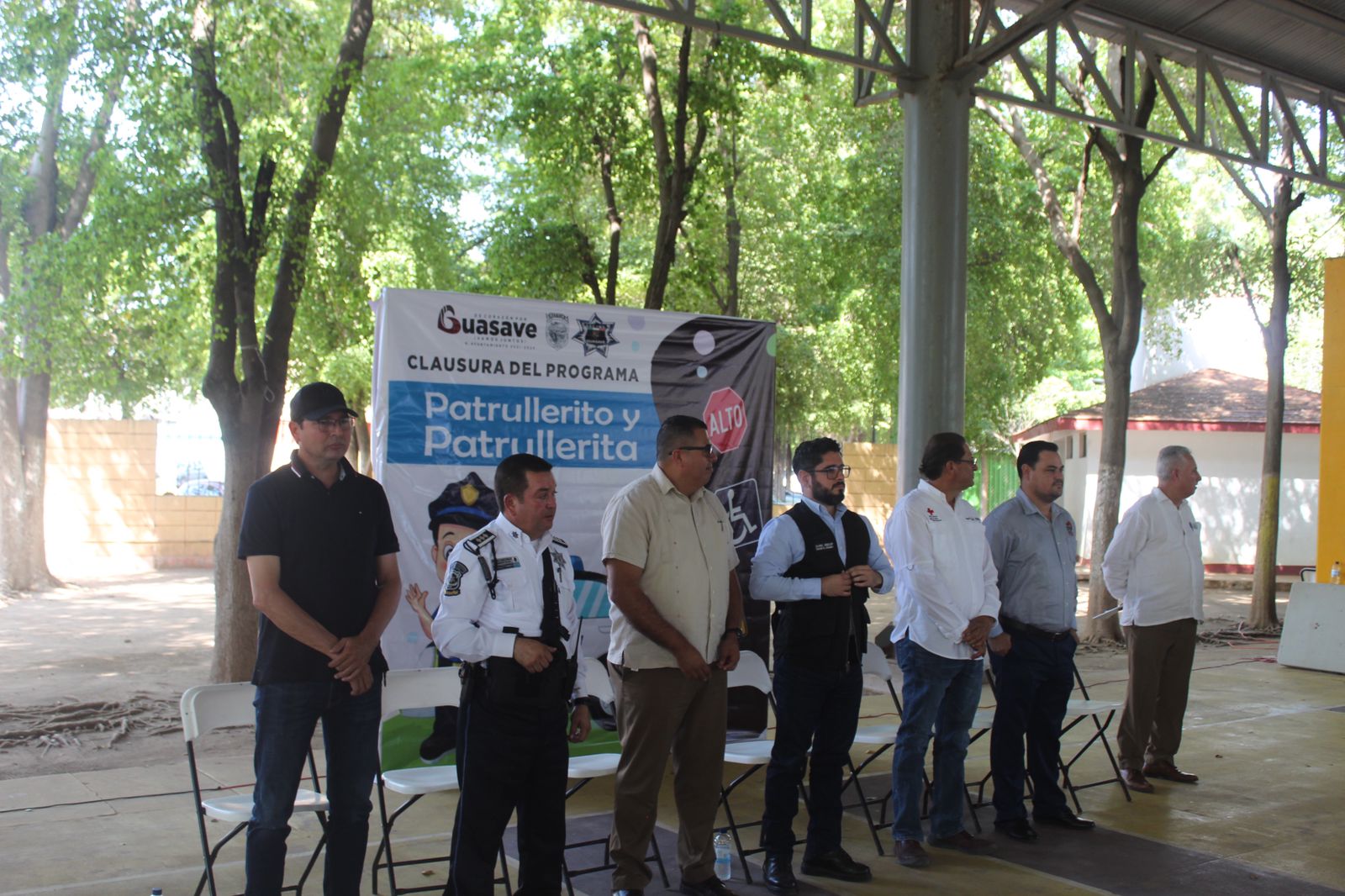 70 niñas y niños se gradúan de curso de verano, Patrulleritas y Patrulleritos 2023 en Guasave.