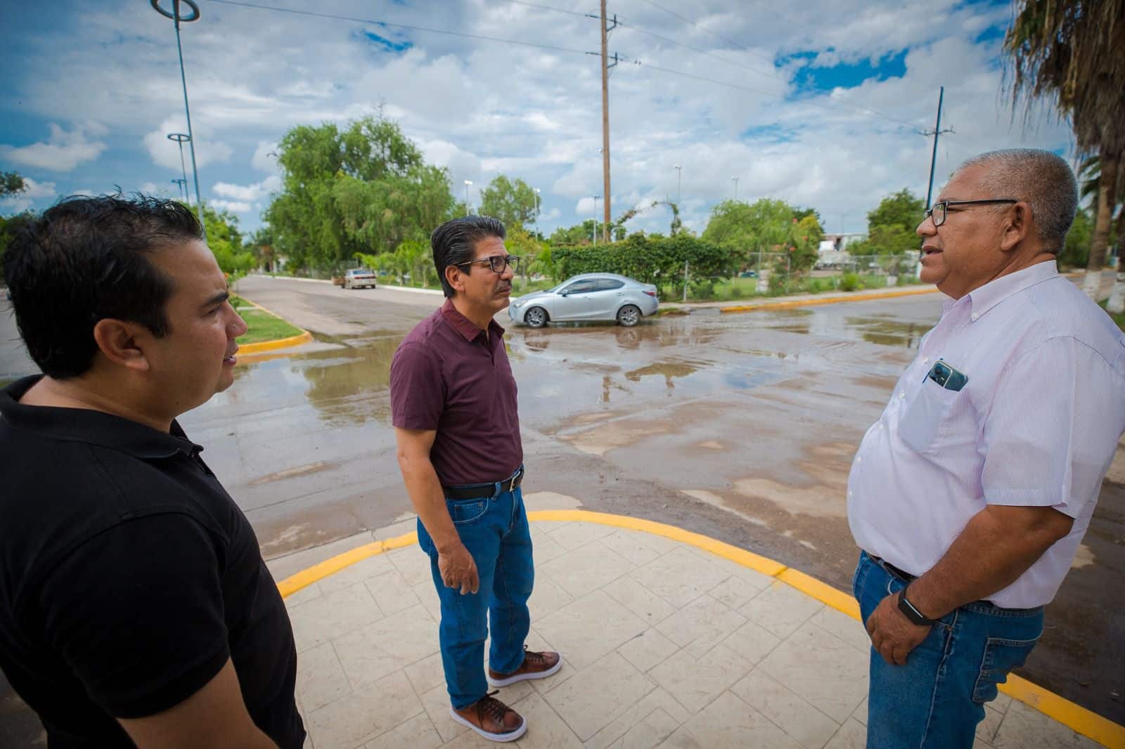 Calles en Guasave en remodelación