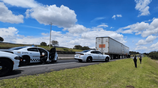 Camionero secuestrado y rescatado por la GN