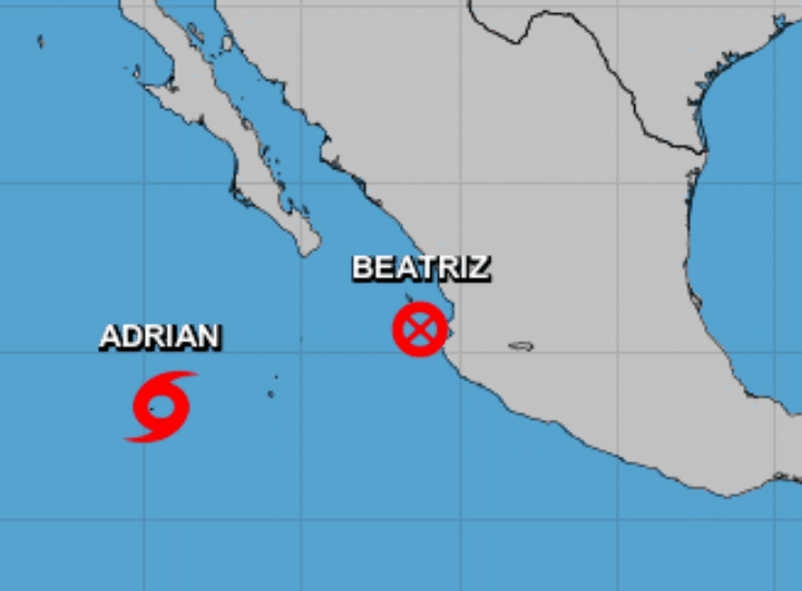 Este fue el último reporte que el NHC hizo sobre "Beatriz!