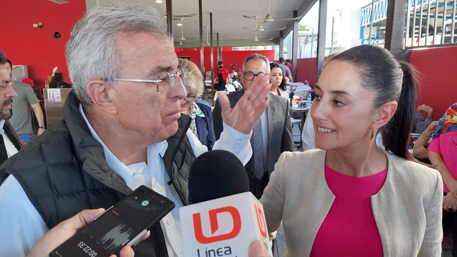 Rocha no descarta reunirse en privado con Sheinbaum