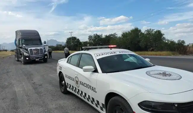 Conductor detenido por la GN