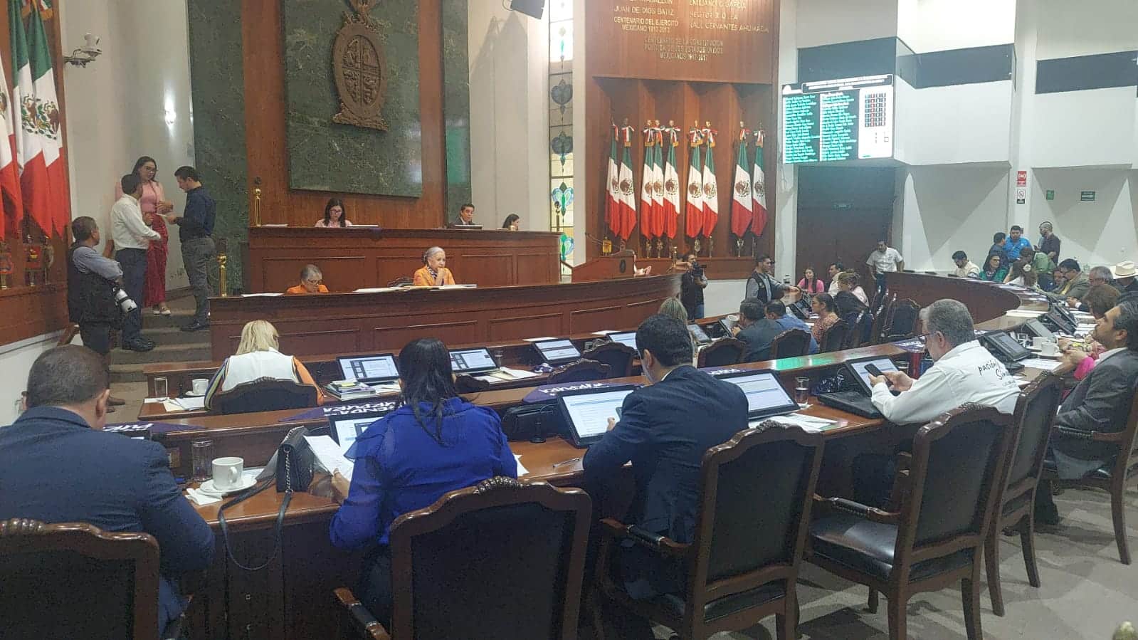 Diputados en el Congreso