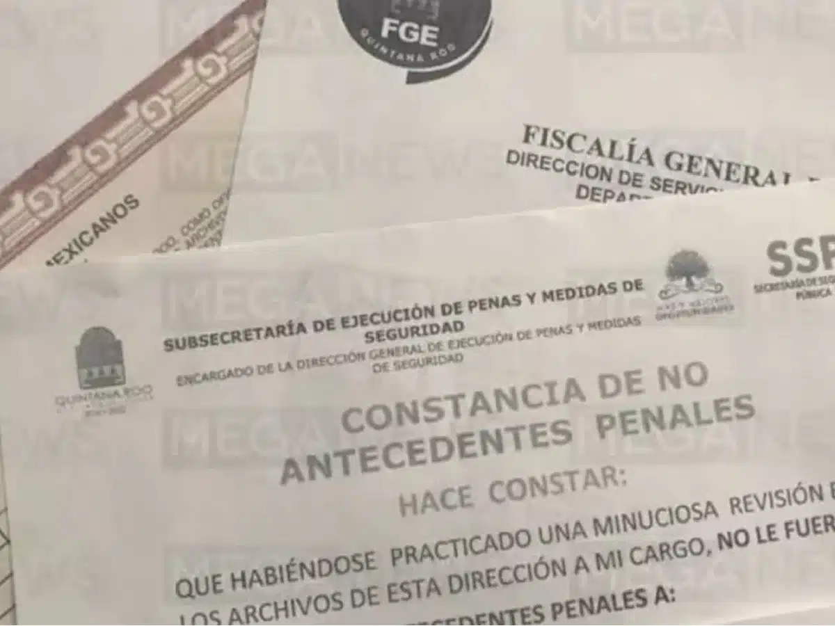 Constancia Digital de Antecedentes Penales Federales