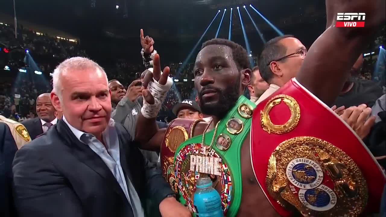 Terence Crawford se coronó como el campeón indiscutido de las 147 libras