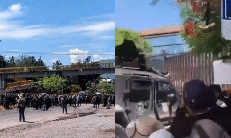 Caos en Chilpancingo tras manifestaciones