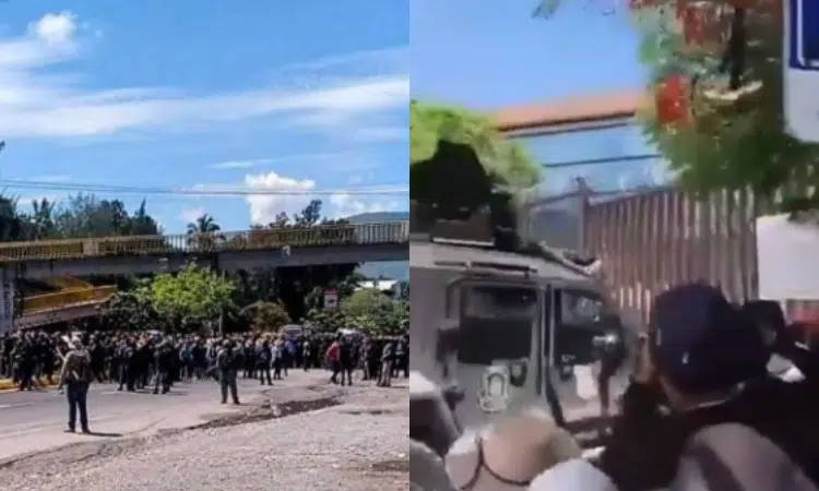 Caos en Chilpancingo tras manifestaciones