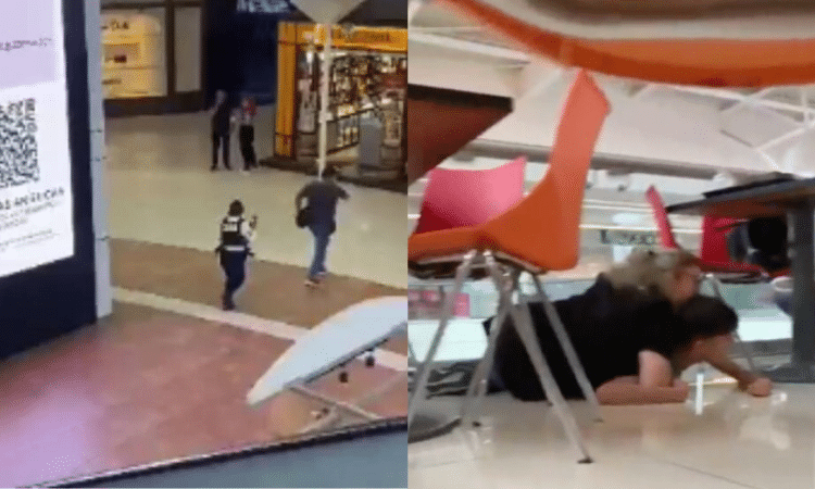 Balacera en Plaza las Américas