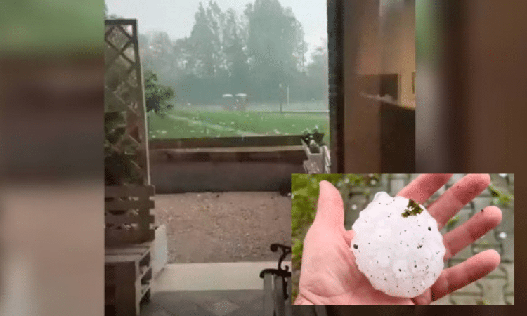 Granizada deja 110 heridos en Italia