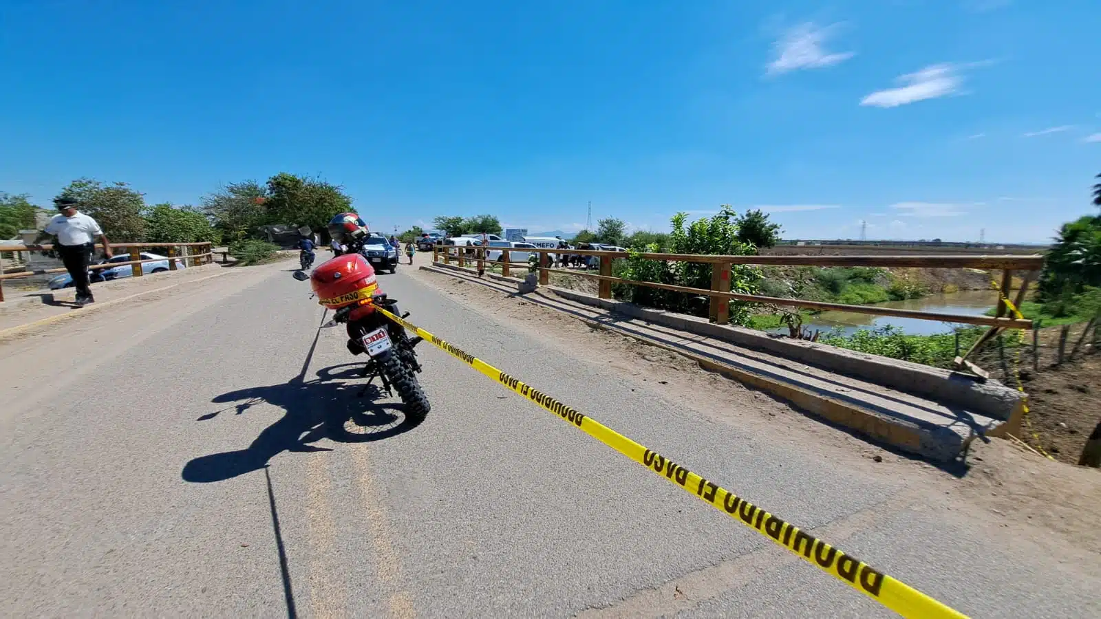 Dren Los Becos donde falleció motociclista en Culiacán