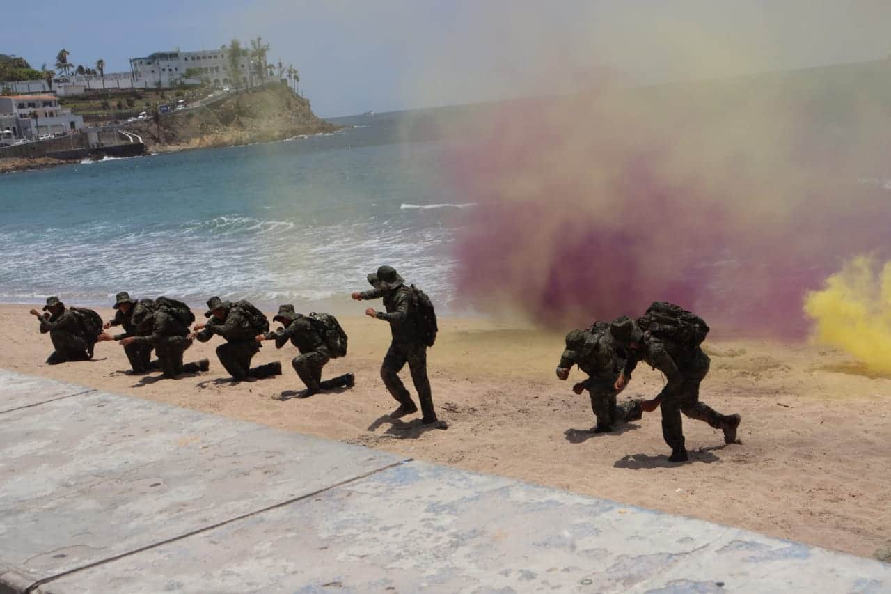 Exhibición de operaciones Navales