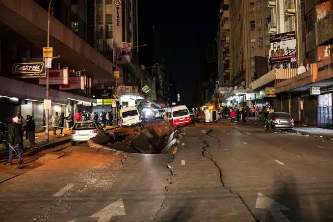 Explosión por gas deja varios heridos en Johannesburgo