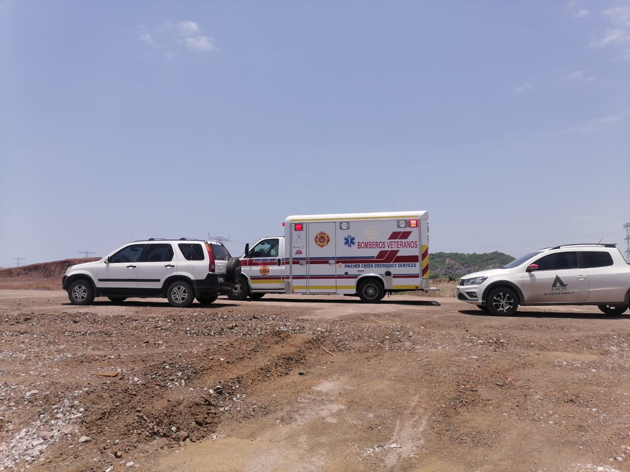 Ambulancia de Bomberos Veteranos en Mazatlán