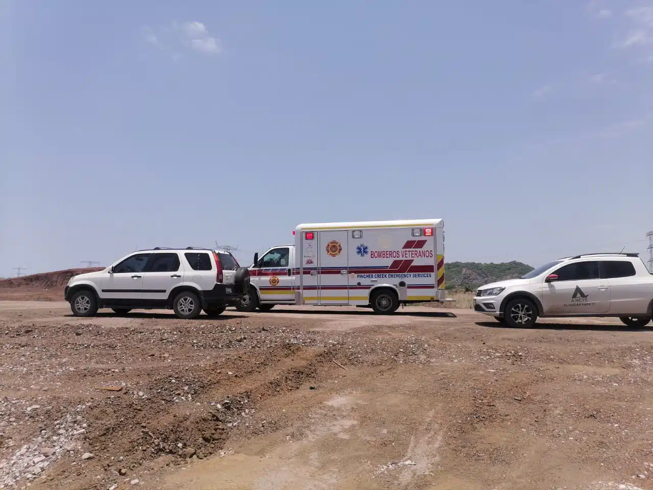 Ambulancia de Bomberos Veteranos en Mazatlán