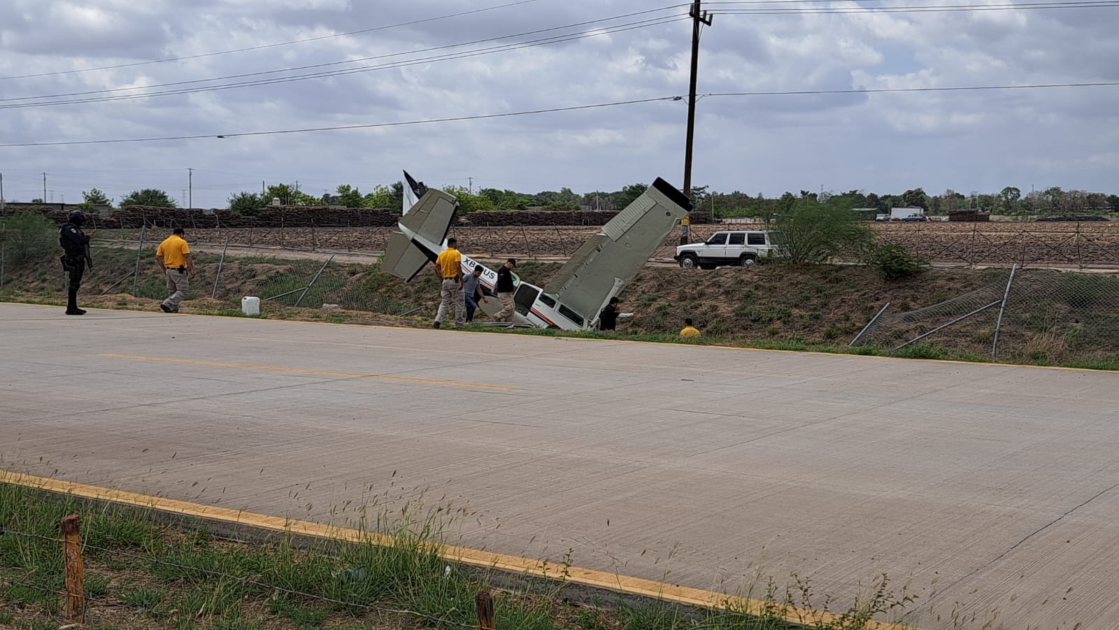 Falla mecánica en avioneta